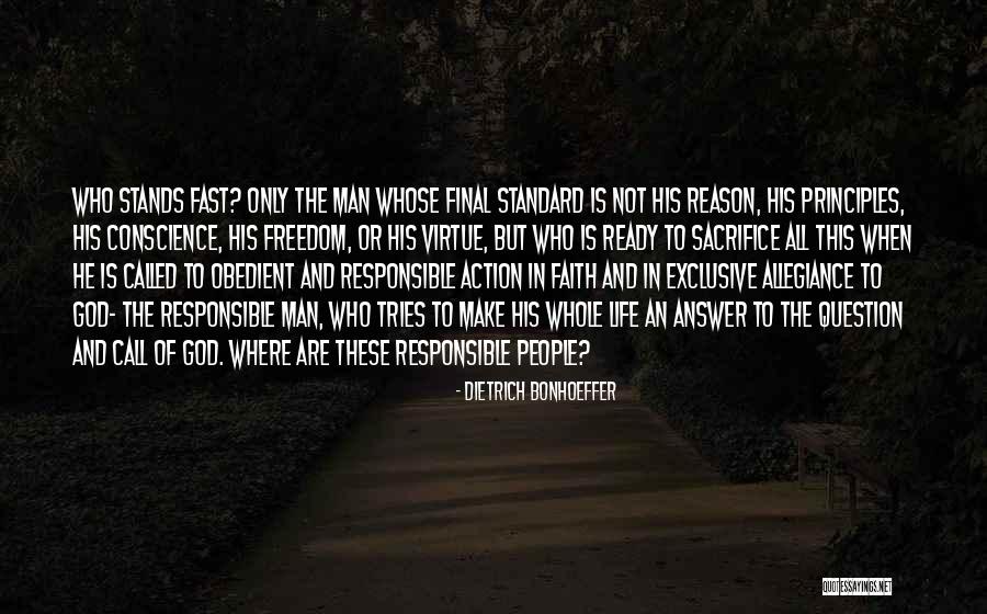 Life Comes At You Fast Quotes By Dietrich Bonhoeffer