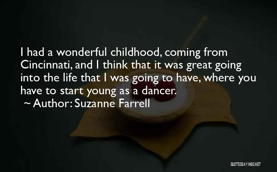 Life Coming And Going Quotes By Suzanne Farrell