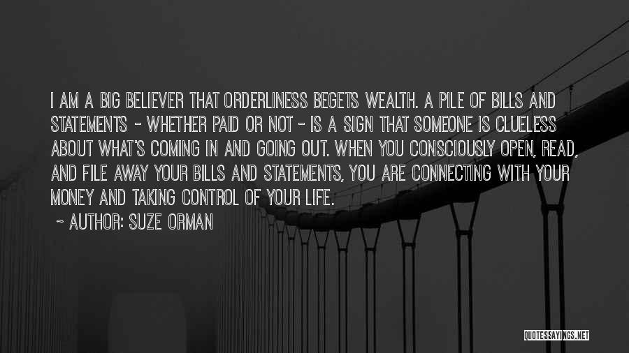 Life Coming And Going Quotes By Suze Orman