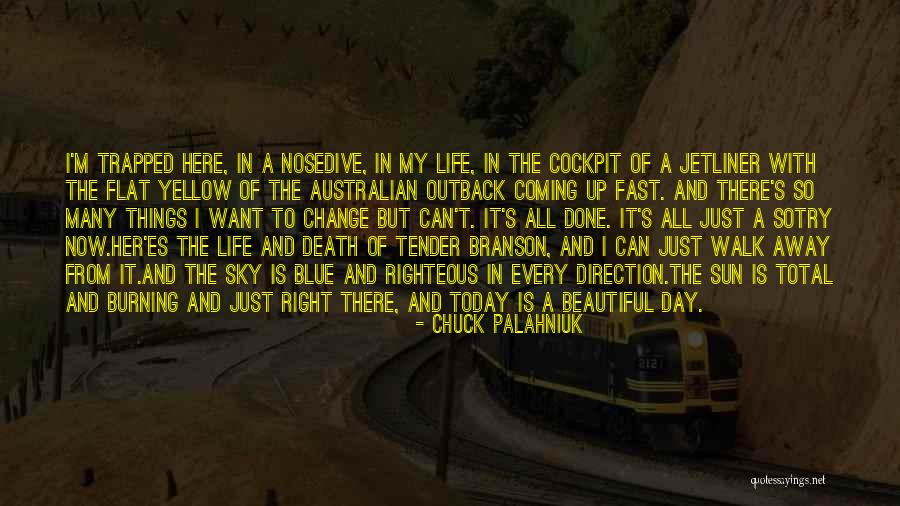 Life Coming From Death Quotes By Chuck Palahniuk