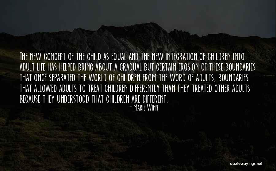 Life Concept Quotes By Marie Winn Life Concept Quotes By Marie Winn