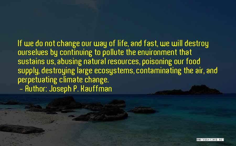 Life Continuing Quotes By Joseph P. Kauffman