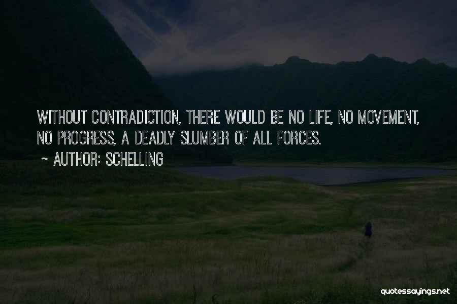 Life Contradiction Quotes By Schelling