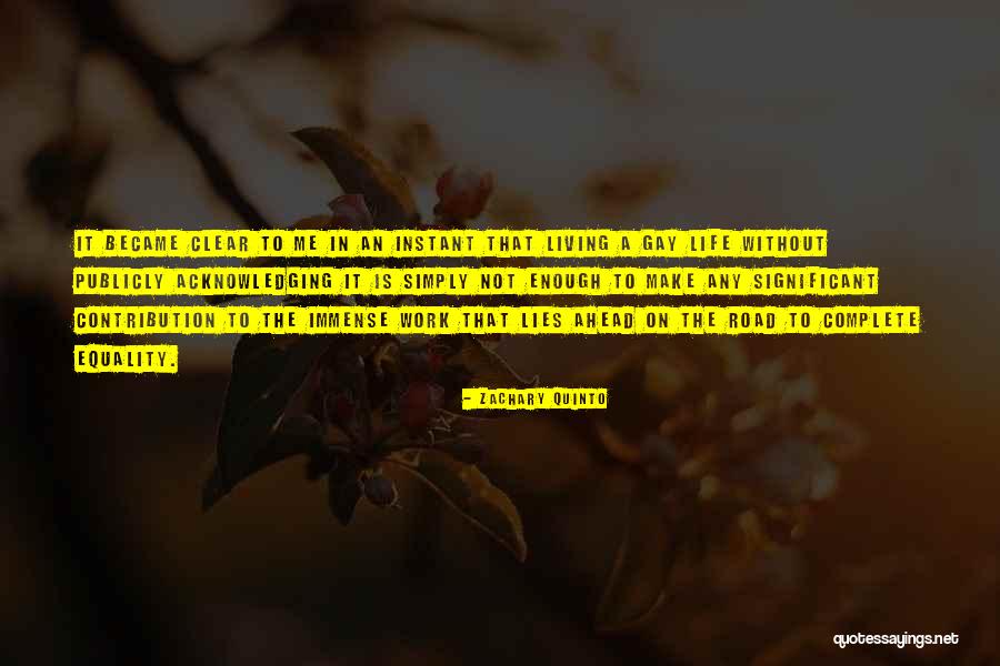 Life Contribution Quotes By Zachary Quinto Life Contribution Quotes By Zachary Quinto