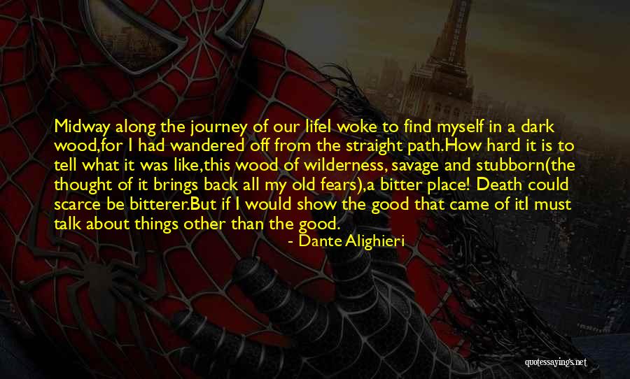 Life Could Be Hard Quotes By Dante Alighieri