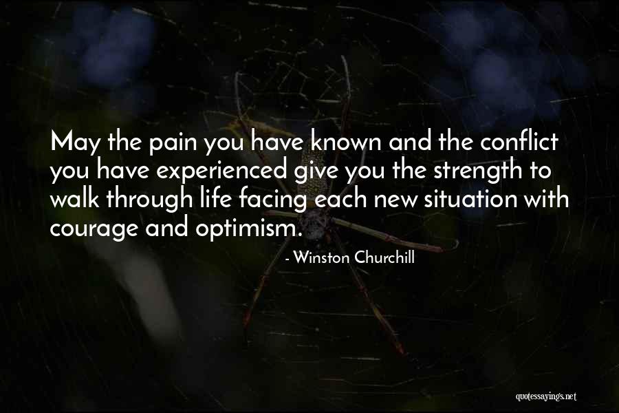 Life Courage Strength Quotes By Winston Churchill