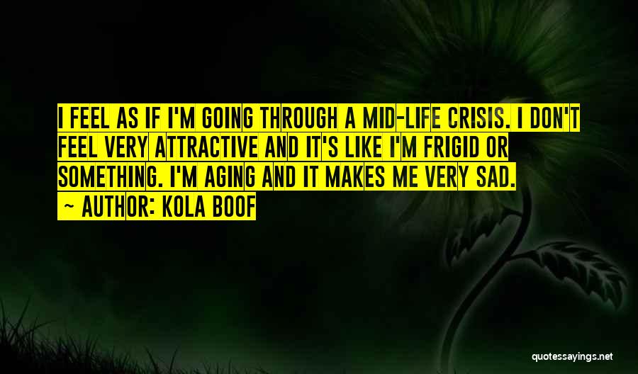 Life Crisis Quotes By Kola Boof