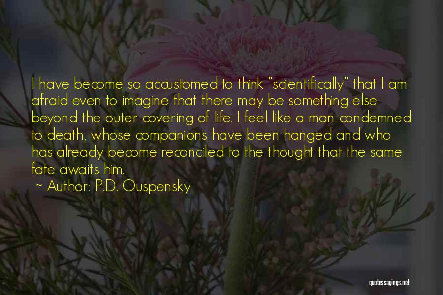 Life D Quotes By P.D. Ouspensky