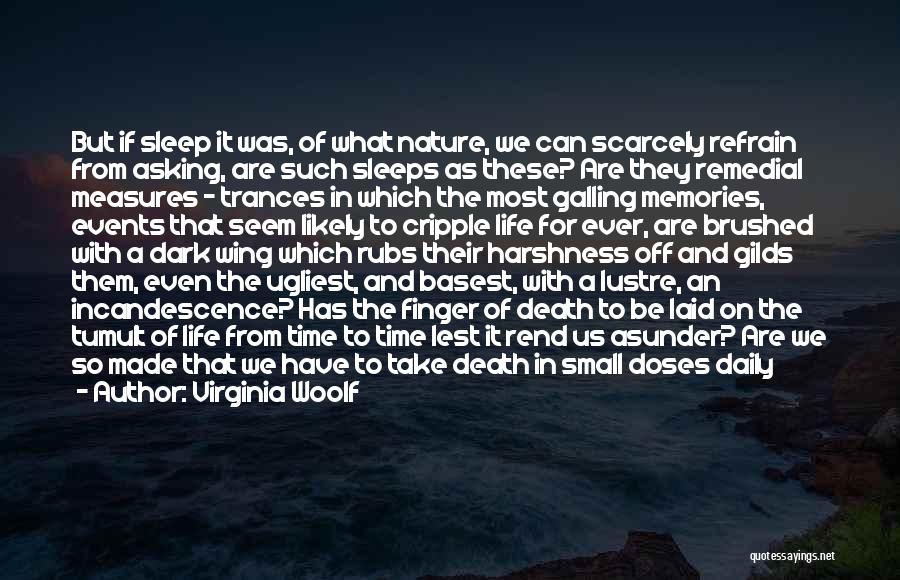 Life Death And Time Quotes By Virginia Woolf