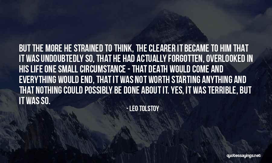 Life Death Circumstance Quotes By Leo Tolstoy Life Death Circumstance Quotes By Leo Tolstoy