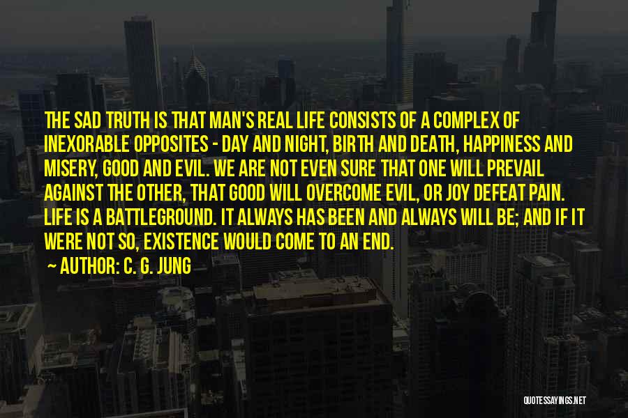 Life Death Sad Quotes By C. G. Jung