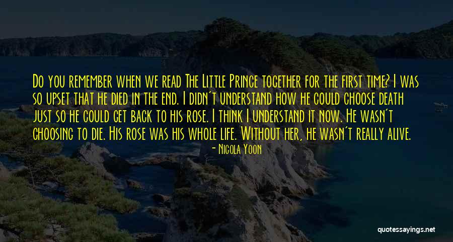 Life Death Time Quotes By Nicola Yoon Life Death Time Quotes By Nicola Yoon