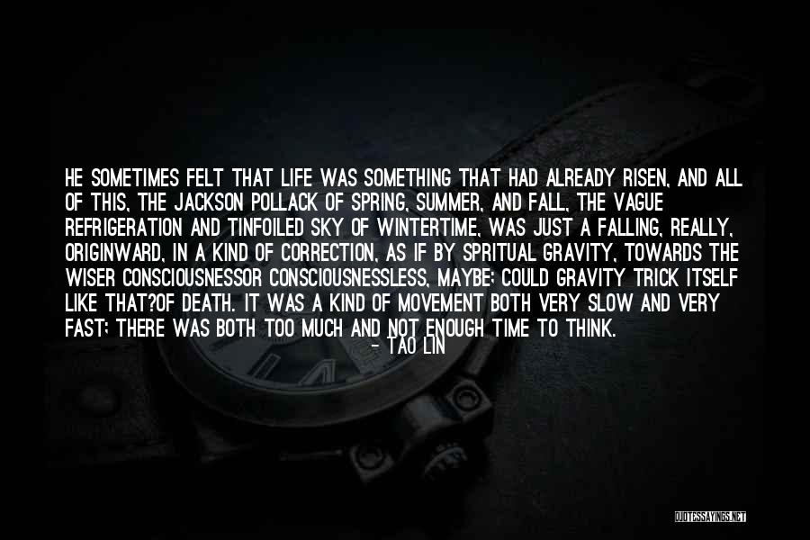 Life Death Time Quotes By Tao Lin Life Death Time Quotes By Tao Lin