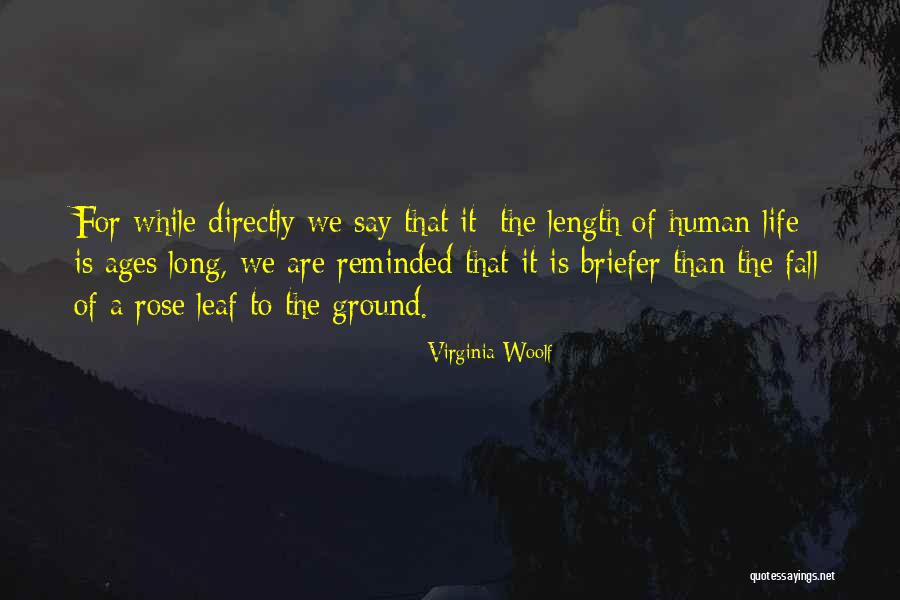 Life Death Time Quotes By Virginia Woolf Life Death Time Quotes By Virginia Woolf