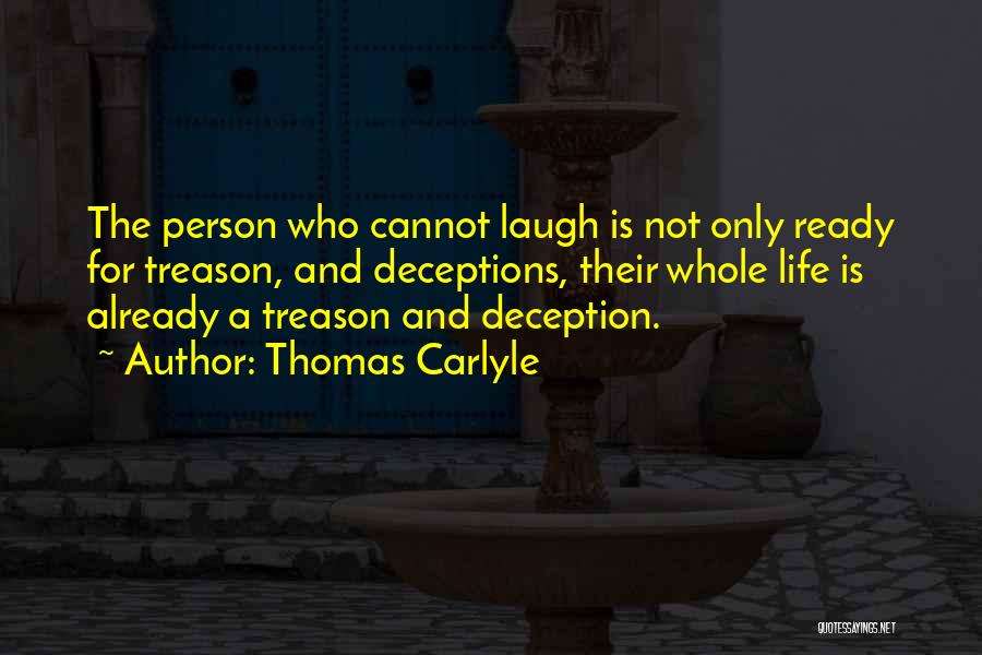 Life Deceptions Quotes By Thomas Carlyle