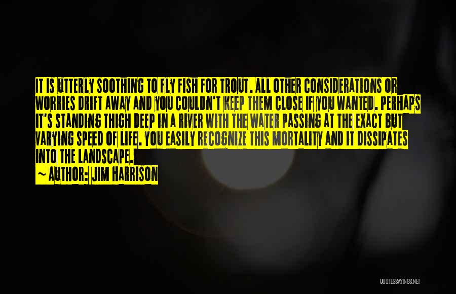 Life Deep Quotes By Jim Harrison