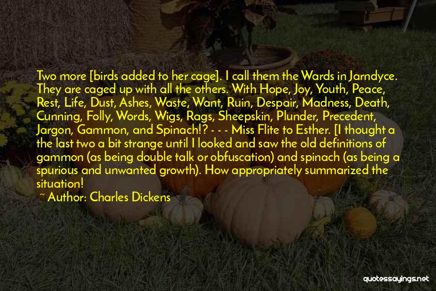 Life Definitions Quotes By Charles Dickens