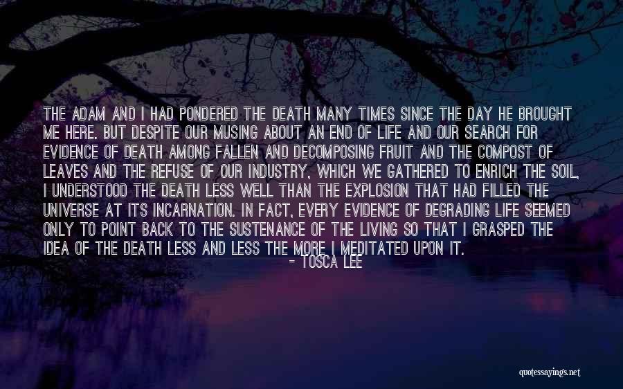 Life Degrading Quotes By Tosca Lee Life Degrading Quotes By Tosca Lee