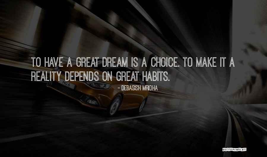 Life Depends Quotes By Debasish Mridha