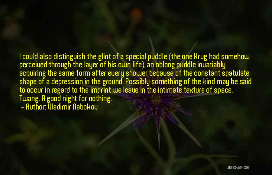 Life Depression Quotes By Vladimir Nabokov