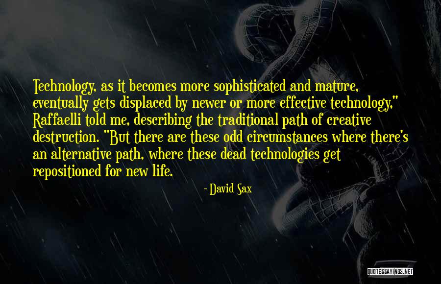 Life Describing Quotes By David Sax