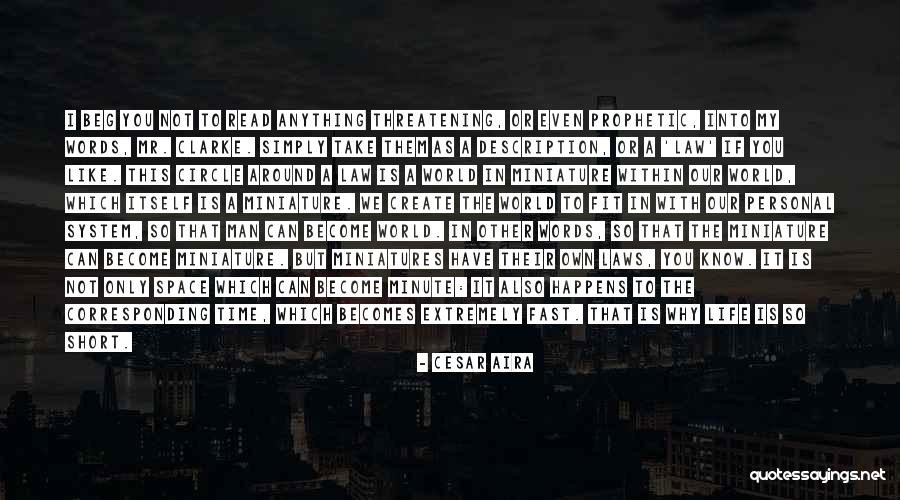 Life Description Quotes By Cesar Aira Life Description Quotes By Cesar Aira