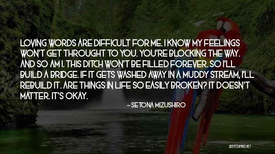 Life Ditch Quotes By Setona Mizushiro Life Ditch Quotes By Setona Mizushiro