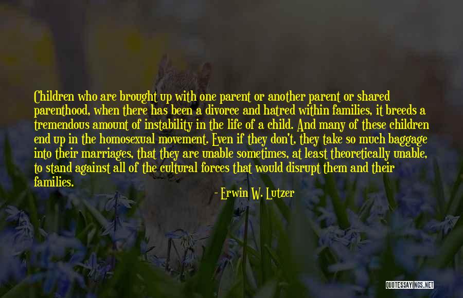 Life Divorce Quotes By Erwin W. Lutzer Life Divorce Quotes By Erwin W. Lutzer