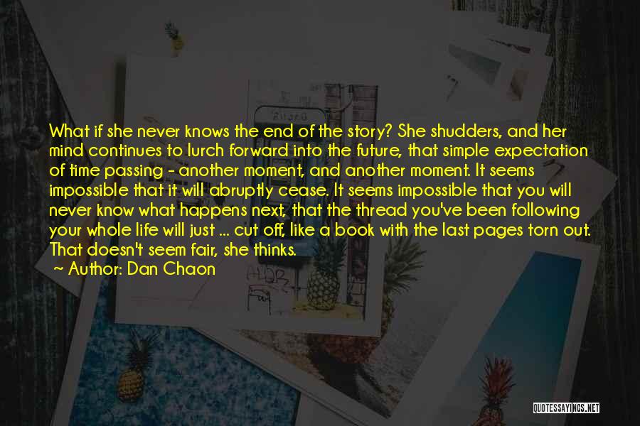 Life Doesn't End Quotes By Dan Chaon