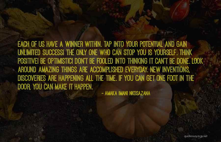 Life Door Quotes By Amaka Imani Nkosazana