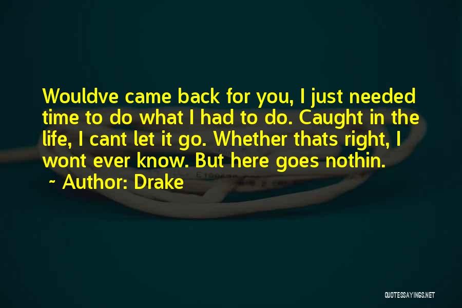 Life Drake Quotes By Drake