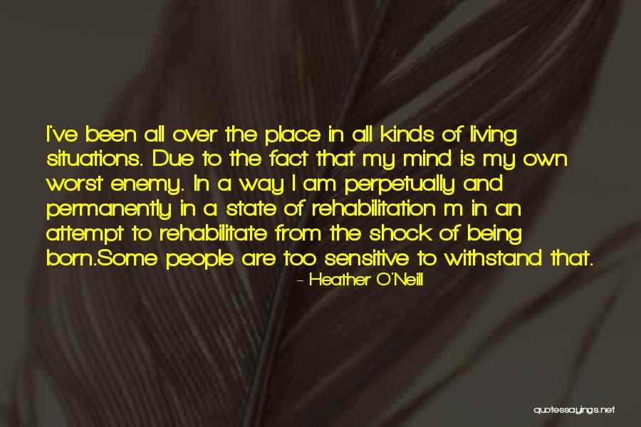 Life Drugs Quotes By Heather O'Neill Life Drugs Quotes By Heather O'Neill