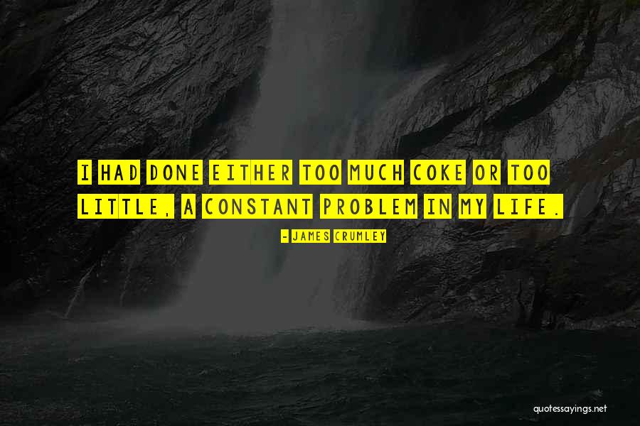 Life Drugs Quotes By James Crumley Life Drugs Quotes By James Crumley