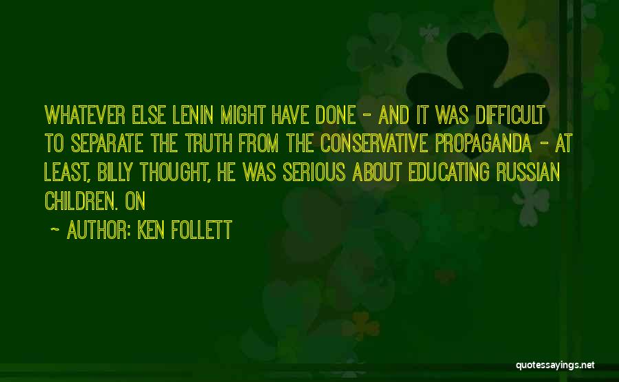 Life Elope Quotes By Ken Follett