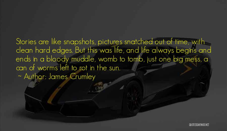 Life Ends Quotes By James Crumley