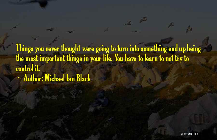 Life Ends Quotes By Michael Ian Black