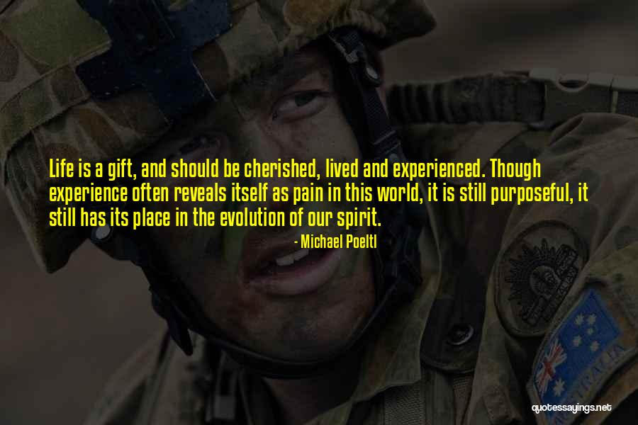 Life Evolution Quotes By Michael Poeltl Life Evolution Quotes By Michael Poeltl