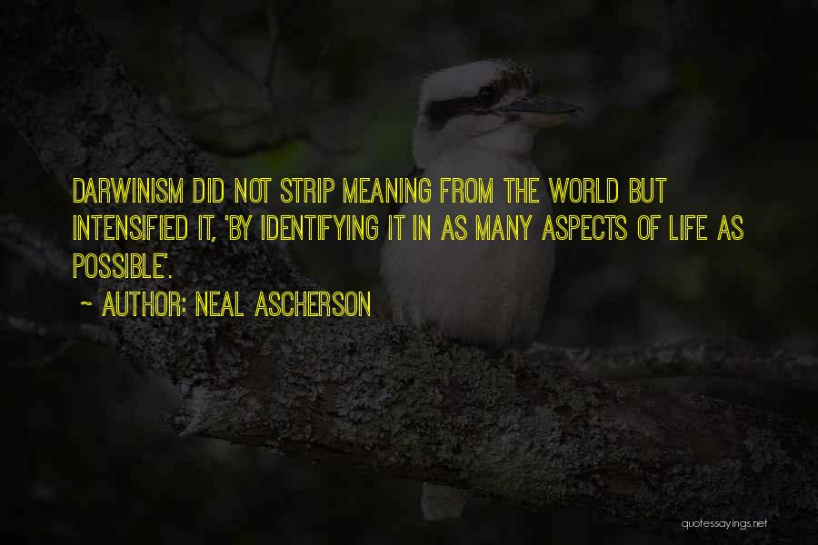 Life Evolution Quotes By Neal Ascherson