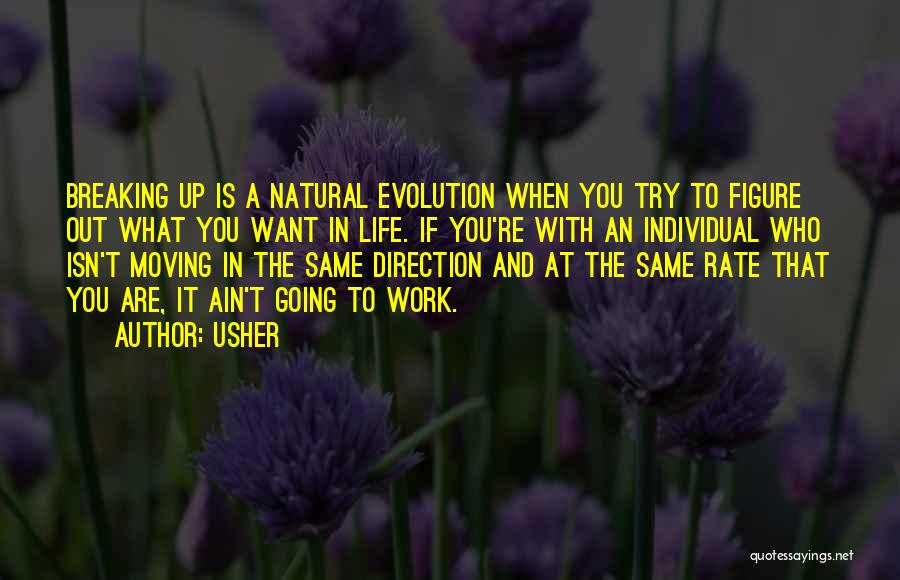 Life Evolution Quotes By Usher