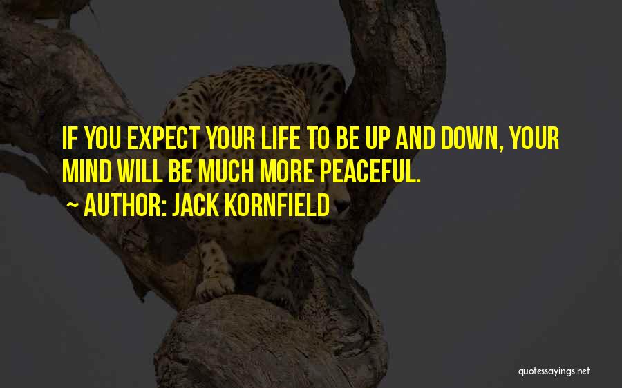 Life Expect Quotes By Jack Kornfield