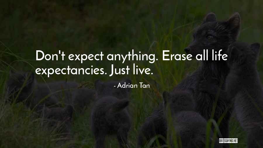 Life Expectancy Quotes By Adrian Tan