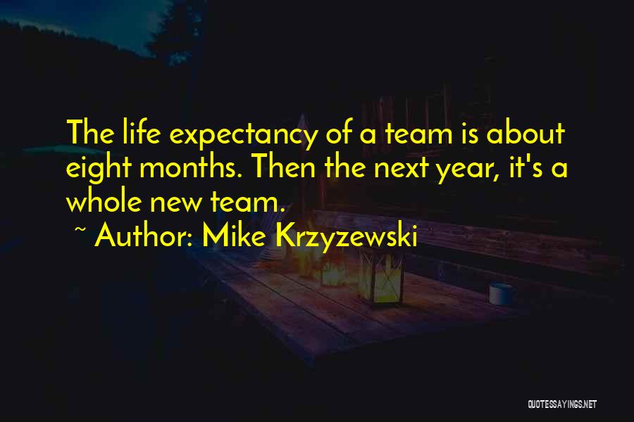 Life Expectancy Quotes By Mike Krzyzewski