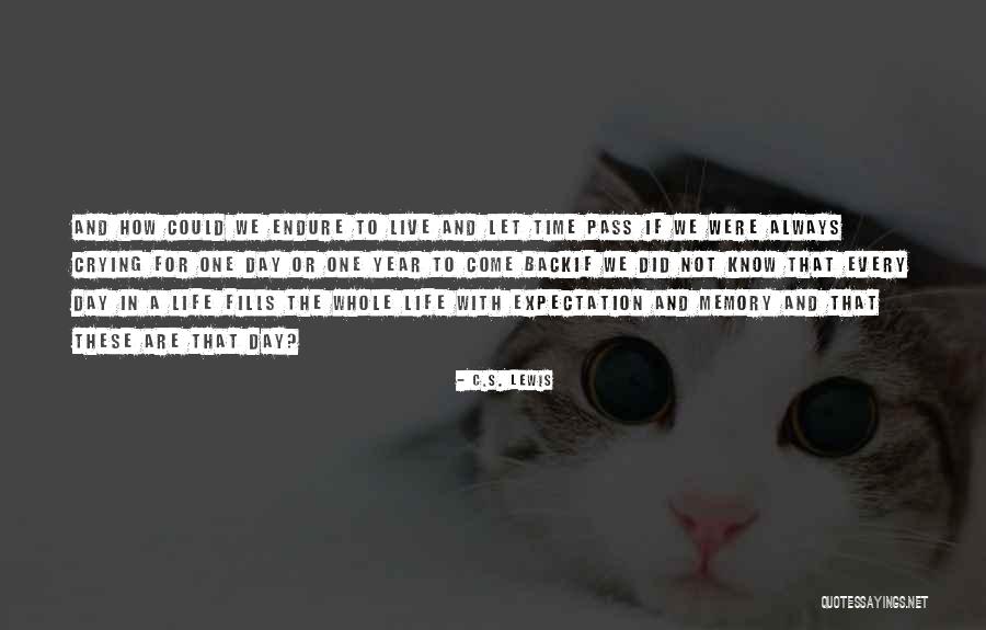 Life Expectation Quotes By C.S. Lewis Life Expectation Quotes By C.S. Lewis