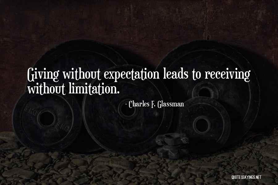 Life Expectation Quotes By Charles F. Glassman Life Expectation Quotes By Charles F. Glassman