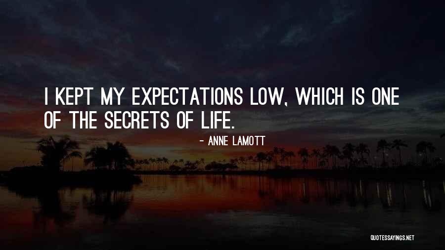 Life Expectations Quotes By Anne Lamott