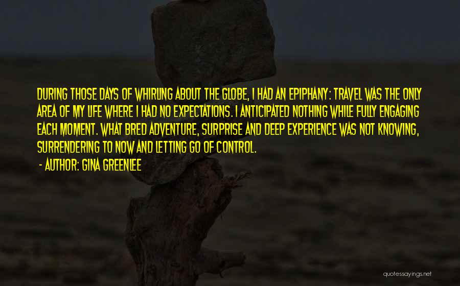 Life Experience Travel Quotes By Gina Greenlee