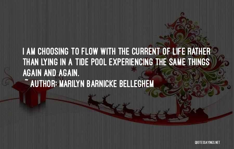Life Experiencing Quotes By Marilyn Barnicke Belleghem