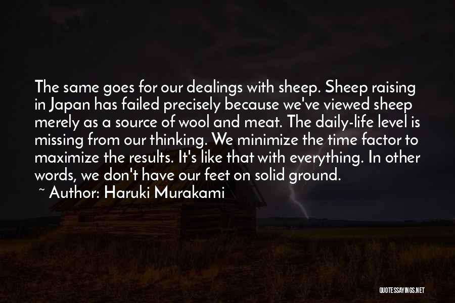 Life Failed Quotes By Haruki Murakami