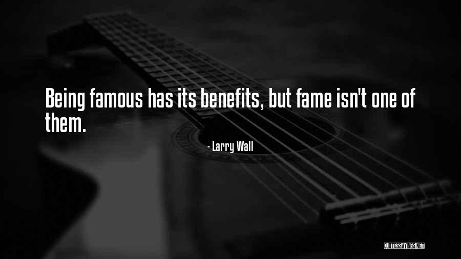 Life Famous Quotes By Larry Wall