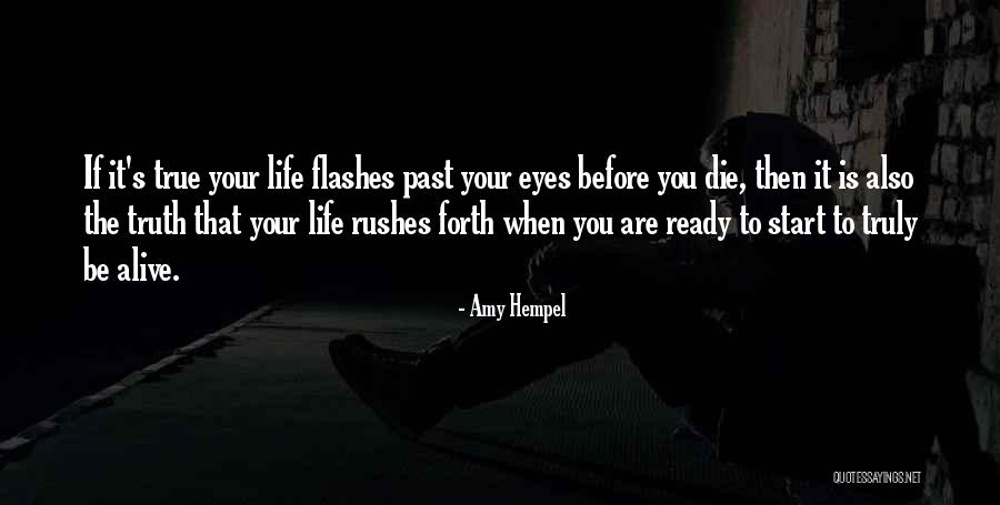 Life Flashes Before Your Eyes Quotes By Amy Hempel Life Flashes Before Your Eyes Quotes By Amy Hempel